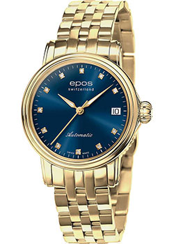

Швейцарские наручные женские часы Epos 4390.152.22.86.32. Коллекция Ladies