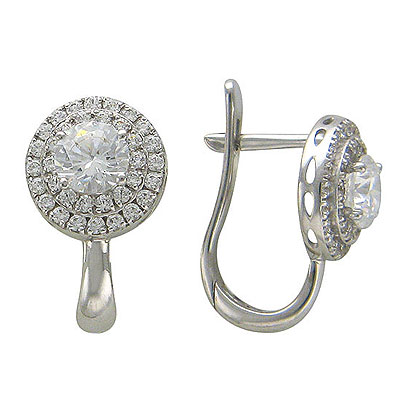 

Золотые серьги 01C125002