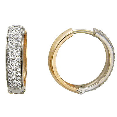 

Золотые серьги 01C165245