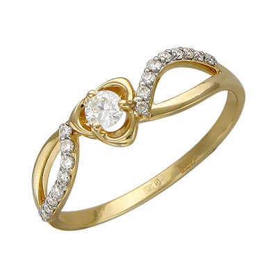 Золотое кольцо Ювелирное изделие 01K616859