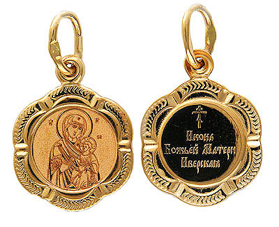 

Золотой подвес 01P011243