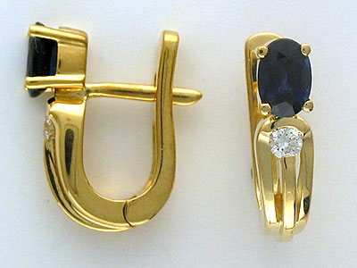 

Золотые серьги 32C680297