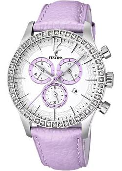 

fashion наручные женские часы Festina 16590.3. Коллекция Chronograph