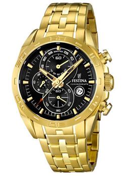 

fashion наручные мужские часы Festina 16656.5. Коллекция Crono Acero Sin Alarma