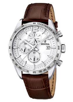 

fashion наручные мужские часы Festina 16760.1. Коллекция Crono Acero Sin Alarma