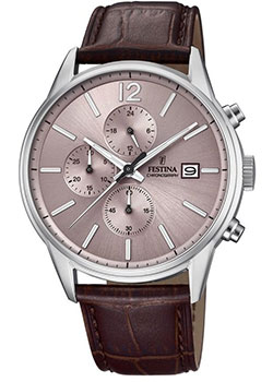

fashion наручные мужские часы Festina 20284.2. Коллекция Chronograph