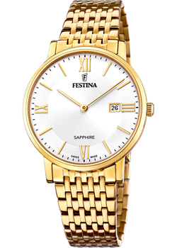 

fashion наручные мужские часы Festina F20020.1. Коллекция Swiss Made
