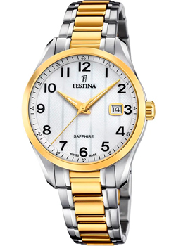 

fashion наручные мужские часы Festina F20027.1. Коллекция Swiss Made