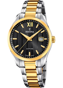 

fashion наручные мужские часы Festina F20027.4. Коллекция Swiss Made