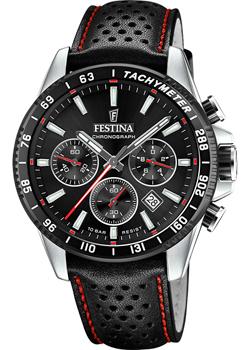 

fashion наручные мужские часы Festina F20561.4. Коллекция Timeless Chronograph