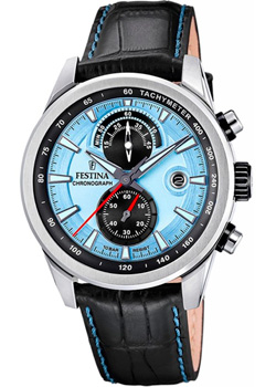

fashion наручные мужские часы Festina F20695.2. Коллекция Timeless Chronograph