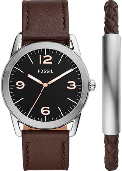 

fashion наручные мужские часы Fossil BQ2465_SET. Коллекция Ledger