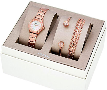

fashion наручные женские часы Fossil BQ3148_SET. Коллекция Blythe
