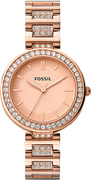 

fashion наручные женские часы Fossil BQ3181. Коллекция Karli