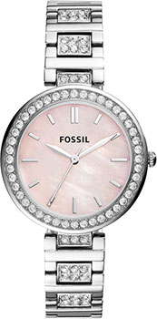 fashion наручные  женские часы Fossil BQ3182. Коллекция Karli - фото 1
