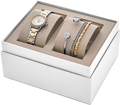 

fashion наручные женские часы Fossil BQ3298_SET. Коллекция Blythe