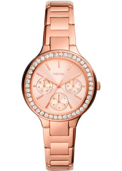 

fashion наручные женские часы Fossil BQ3706. Коллекция Weslee