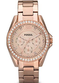 fashion наручные  женские часы Fossil ES2811. Коллекция Riley - фото 1