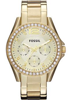 fashion наручные  женские часы Fossil ES3203. Коллекция Riley - фото 1