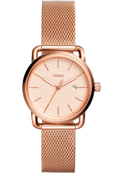 

fashion наручные женские часы Fossil ES4333. Коллекция The Commuter