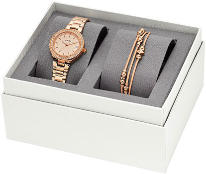 

fashion наручные женские часы Fossil ES4337_SET. Коллекция Blane