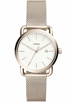 

fashion наручные женские часы Fossil ES4349. Коллекция The Commuter