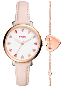 

fashion наручные женские часы Fossil ES4351_SET. Коллекция Jacqueline