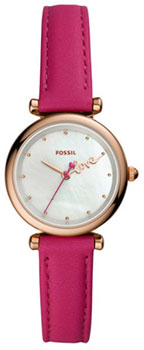 

fashion наручные женские часы Fossil ES4827. Коллекция Carlie Mini