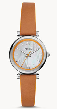 

fashion наручные женские часы Fossil ES4835. Коллекция Carlie Mini