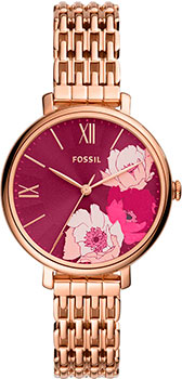 fashion наручные  женские часы Fossil ES5078. Коллекция Jacqueline - фото 1