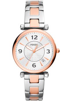 fashion наручные  женские часы Fossil ES5156. Коллекция Carlie - фото 1