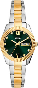 fashion наручные  женские часы Fossil ES5240. Коллекция Scarlette - фото 1