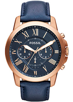

fashion наручные мужские часы Fossil FS4835IE. Коллекция Grant