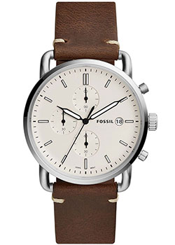 

fashion наручные мужские часы Fossil FS5402. Коллекция The Commuter