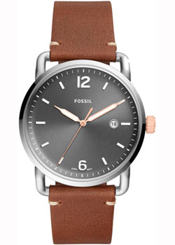 

fashion наручные мужские часы Fossil FS5417. Коллекция The Commuter