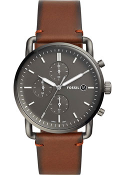 

fashion наручные мужские часы Fossil FS5523. Коллекция The Commuter