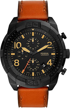 

fashion наручные мужские часы Fossil FS5714. Коллекция Bronson