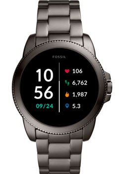 

fashion наручные мужские часы Fossil FTW4049. Коллекция Gen 5E Smartwatch