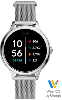 

fashion наручные женские часы Fossil FTW6071. Коллекция Gen 5E Smartwatch