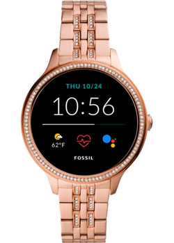 

fashion наручные женские часы Fossil FTW6073. Коллекция Gen 5E Smartwatch