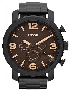 все цены на Fossil Часы Fossil JR1356. Коллекция Nate онлайн