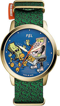 

fashion наручные мужские часы Fossil LE1103. Коллекция The Money Gang