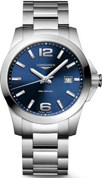 Часы Longines Conquest L3.759.4.96.6