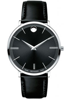

Швейцарские наручные мужские часы Movado 0607086. Коллекция Ultra Slim