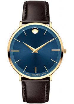 

Швейцарские наручные мужские часы Movado 0607088. Коллекция Ultra Slim