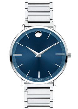 

Швейцарские наручные мужские часы Movado 0607168. Коллекция Ultra Slim