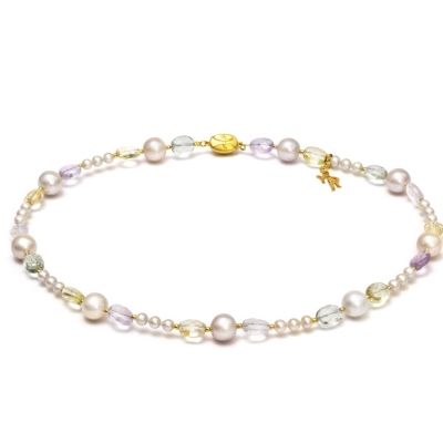 

Серебряное колье NP508