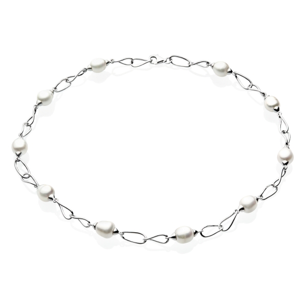 

Серебряное колье NP830