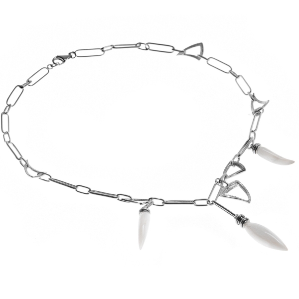 

Серебряное колье NP963