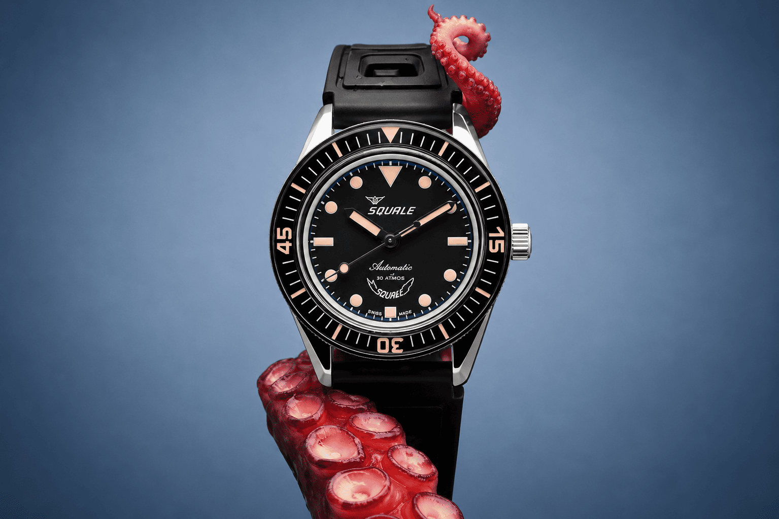Часы Squale SUPERSSAGR.PTO - купить мужские наручные часы в